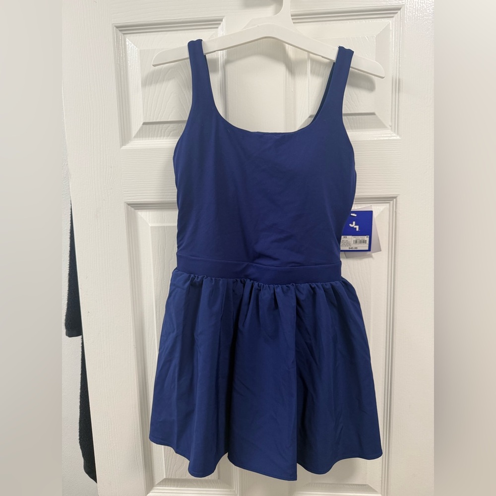 JoyLab Blue Sleeveless Athletic Dress size XS Royal Blue